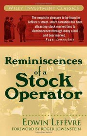 Cover of Reminiscences of a Stock Operator